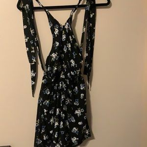 High neck romper xs